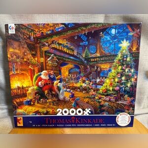 NOB Ceaco 2000 Piece Santa’s Workshop Holiday Jigsaw Puzzle